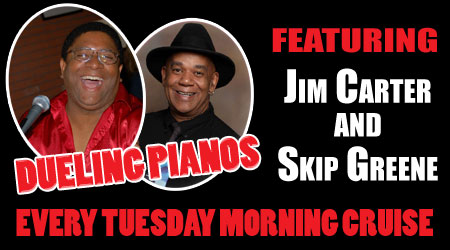Featuring Dueling Pianos on Victory Casino Cruises every Tuesday
