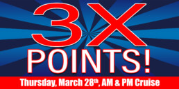 3X Points March 2024