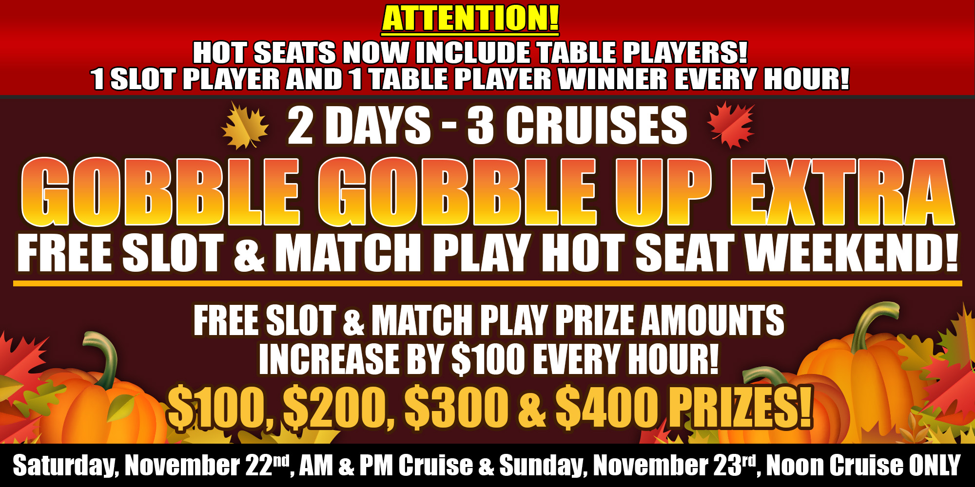 Gobble Gobble Hot Seat November 2025