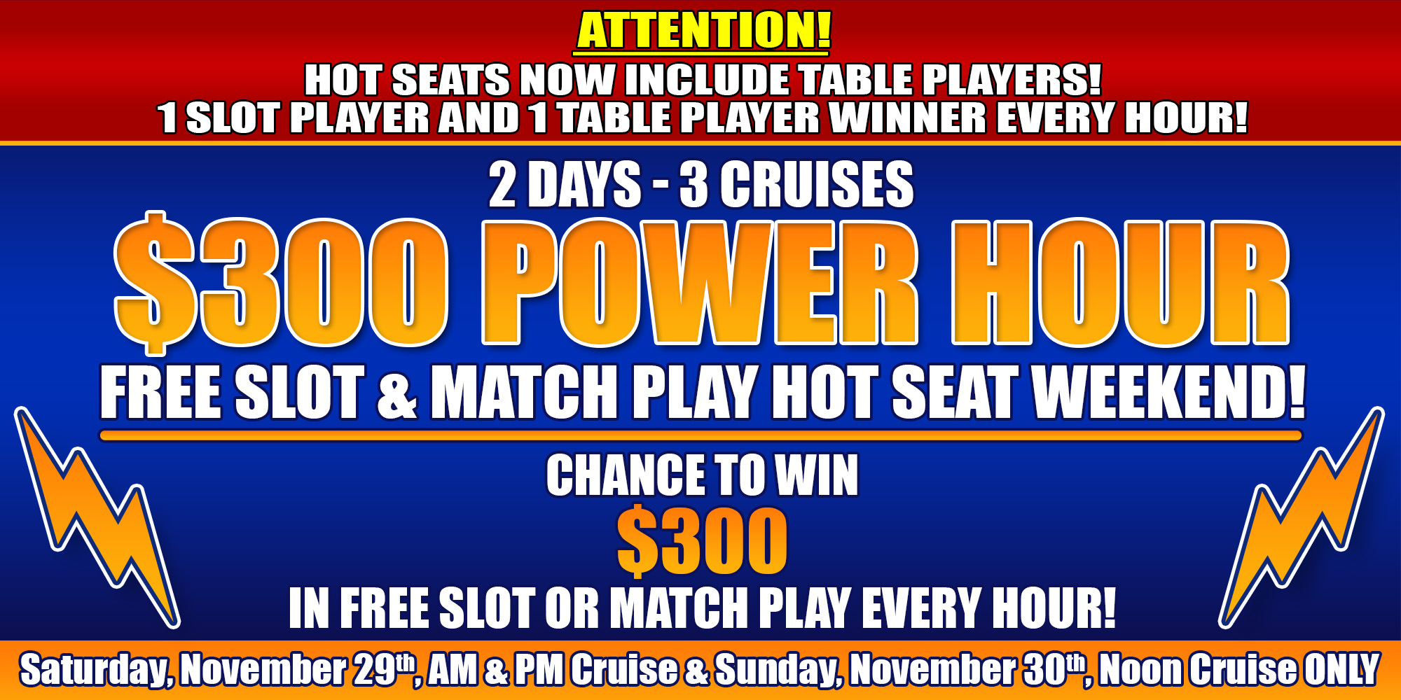 $300 Power Hour Hot Seat November 2025