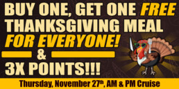 Thanksgiving BOGO November 2025